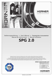 HURNER SPG 2.0 Manual De Instrucciones