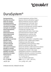 DURAVIT DuraSystem WD6007 000 000 Instrucciones De Montaje