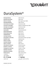 DURAVIT DuraSystem WD4001 000 000 Instrucciones De Montaje