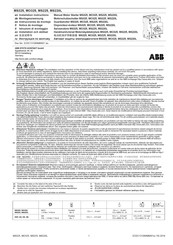 ABB MS 325 Instrucciones De Montaje