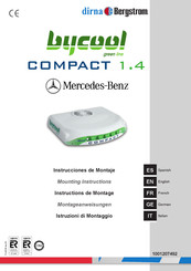 dirna Bergstrom bycool green line COMPACT 1.4 SCANIA Instrucciones De Montaje