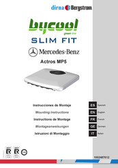 Dirna Bergstrom bycool SLIM FIT Instrucciones De Montaje