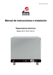 FM RG 611 Manual De Instrucciones E Instalación