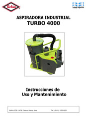 Turbion TURBO 4000 Instrucciones De Uso Y Mantenimiento