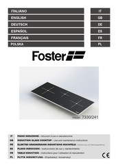 Foster 7330/241 Instrucciones De Uso Y Mantenimiento