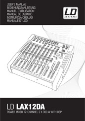 LD Systems LAX12DA Manual De Usuario