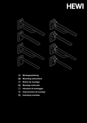 Hewi DIN 18 025 Instrucciones De Montaje