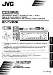 JVC KD-DV5000 Manual De Instrucciones