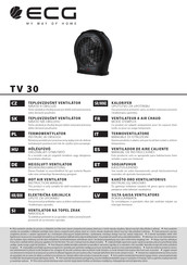 ECG TV 30 Manual De Instrucciones