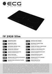 ECG IV 2920 Slim Manual De Instrucciones