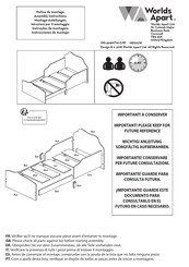 Worlds Apart 509MTM Instrucciones De Montaje