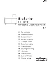 coltene/whaledent BioSonic UC125H Manual De Usuario