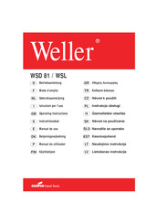 Weller WSL Manual De Uso