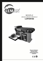 LEMAN LOPON150 Manual De Instrucciones