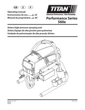 Titan 560e Instrucciones De Uso