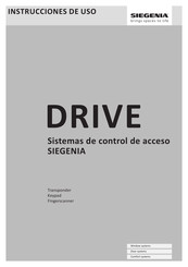 KFV SIEGENIA DRIVE Instrucciones De Uso