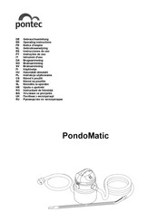 Pontec PondoMatic Instrucciones De Uso
