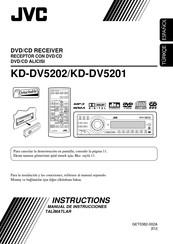 JVC KD-DV5202 Manual De Instrucciones