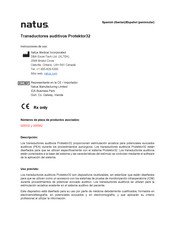 natus Protektor32 Instrucciones De Uso