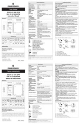 Emerson SolaHD SDN 15-12-100C-EPM Manual De Instrucciones