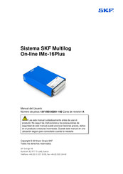 SKF Multilog On-line IMx-16Plus Manual Del Usuario