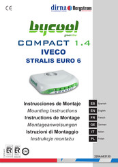 dirna Bergstrom bycool green line COMPACT 1.4 SCANIA Instrucciones De Montaje