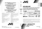 JVC KD-R921BT Manual De Instrucciones
