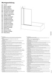 HÜPPE 512501087321 Instrucciones De Montaje