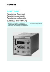 Siemens SIPART DR19 Instrucciones De Montaje