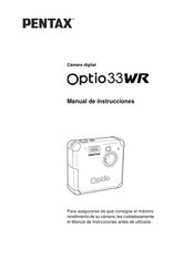 Pentax Optio33WR Manual De Instrucciones