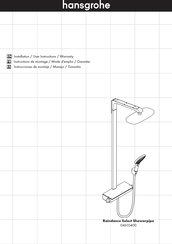 Hansgrohe Raindance Select Showerpipe 04610400 Instrucciones De Montaje