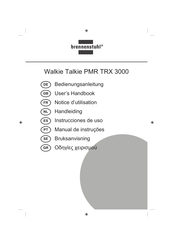 brennenstuhl Walkie Talkie PMR TRX 3000 Instrucciones De Uso