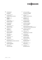 Viessmann ZK04307 Instrucciones De Montaje