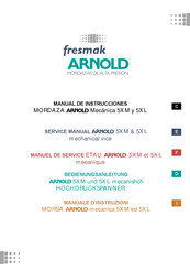 Fresmak MORDAZA ARNOLD 5XM Manual De Instrucciones