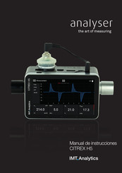 IMT Analytics CITREX H5 Manual De Instrucciones