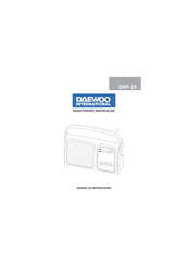 Daewoo DRP-19 Manual De Instrucciones