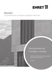 EHRET MoveOn S 671.2 Instrucciones De Montaje Y Manejo