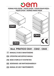 OEM PRATICO C643 Manual De Uso Y Mantenimiento