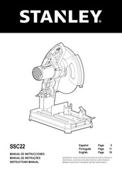 Stanley SSC22 Manual De Instrucciones