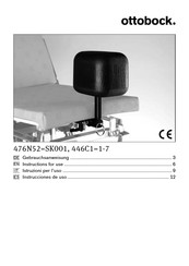 Ottobock 476N52-SK001 Instrucciones De Uso