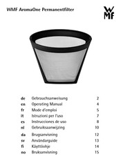 WMF AromaOne Instrucciones De Uso