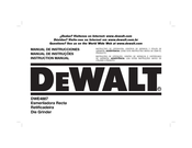 Dewalt DWE4887 Manual De Instrucciones