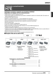 Omron H7ER Manual De Instrucciones