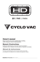 Cyclo Vac HD Serie Manual De Instrucciones