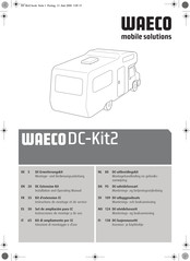 Waeco DC-Kit2 Instrucciones De Montaje Y De Uso