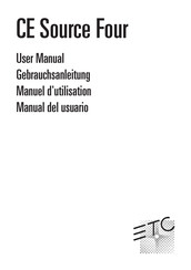 ETC CE Source Four Serie Manual Del Usuario