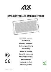 afx light 15-1723 Manual De Uso