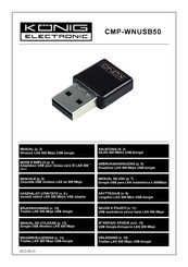 König Electronic CMP-WNUSB50 Manual De Uso