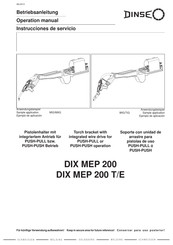 DINSEO DIX MEP 200 Instrucciones De Servicio