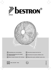 Bestron DFA30 Manual Del Usuario